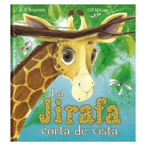 La jirafa corta de vista