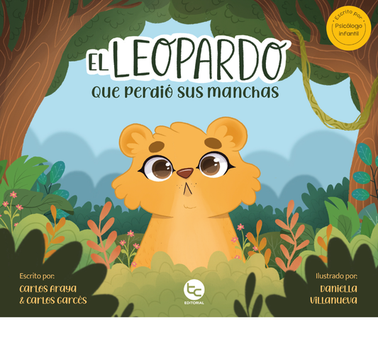 El leopardo que perdió sus manchas
