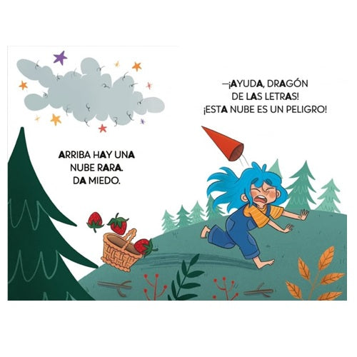 El dragón de las letras 1, Ana, el dragón y la nube aspirador