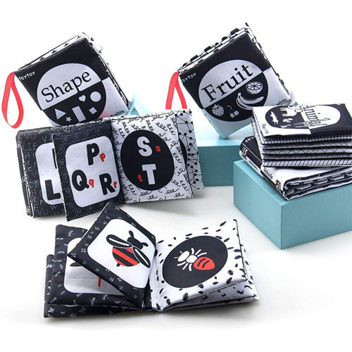 First soft book: Black and white